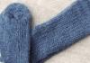Mi-chaussettes 43/45 Couleur : bleu denim